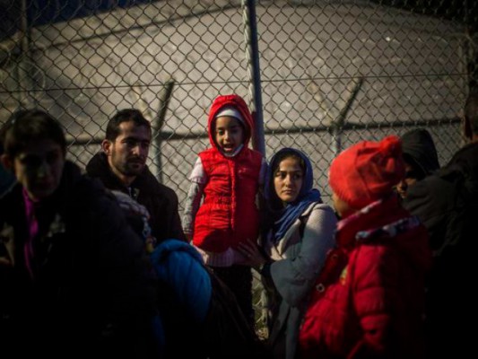 Migrantët në Ballkan. Foto: BETA/AP.
