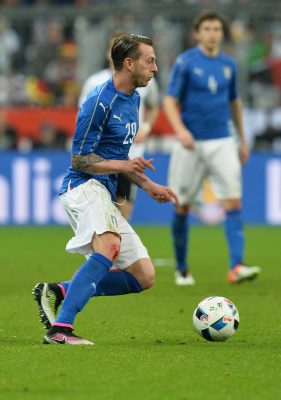 FILE - In this photo taken on uesday, March 29, 2016 Italys Federico Bernardeschi controls the ball during a friendly soccer match between Germany and Italy at the Allianz Arena in Munich, southern Germany. Many nations are betting on youth at the European Championship, giving promising youngsters a chance to breakthrough in France. Some of the top nations have included up-and-coming players in their squads for this months tournament, with some giving up experience to make way for young talent.(AP Photo/Kerstin Joensson, File)