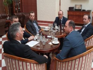 Përfaqësues të partive opozitare shqiptare në Maqedoni. Foto: levizjabesa.mk