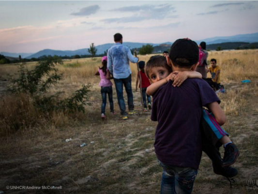 Sllovenia mbylli kufijtë e vet për migrantët të martën në mbrëmje. Foto: UNHCR.
