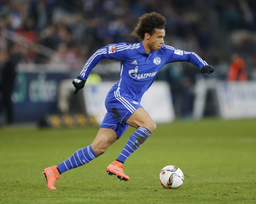 FILE - In this Friday, Feb. 12, 2016 file photo, Schalke's Leroy Sane runs with the ball during a German Bundesliga soccer match between FSV Mainz 05 and FC Schalke 04 in Mainz, Germany. Many nations are betting on youth at the European Championship, giving promising youngsters a chance to breakthrough in France. Some of the top nations have included up-and-coming players in their squads for this months tournament, with some giving up experience to make way for young talent. (AP Photo/Michael Probst, File)